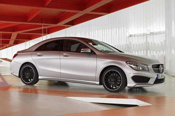 Mercedes CLA compact saloon photo gallery